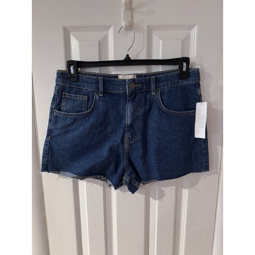 BDG Urban Outfitters Women's Blue Mom High-Rise Denim Shorts NWT Sz 30